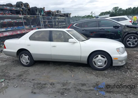 1998 Lexus Ls 400 from USA, damaged, VIN JT8BH28F6W0105977